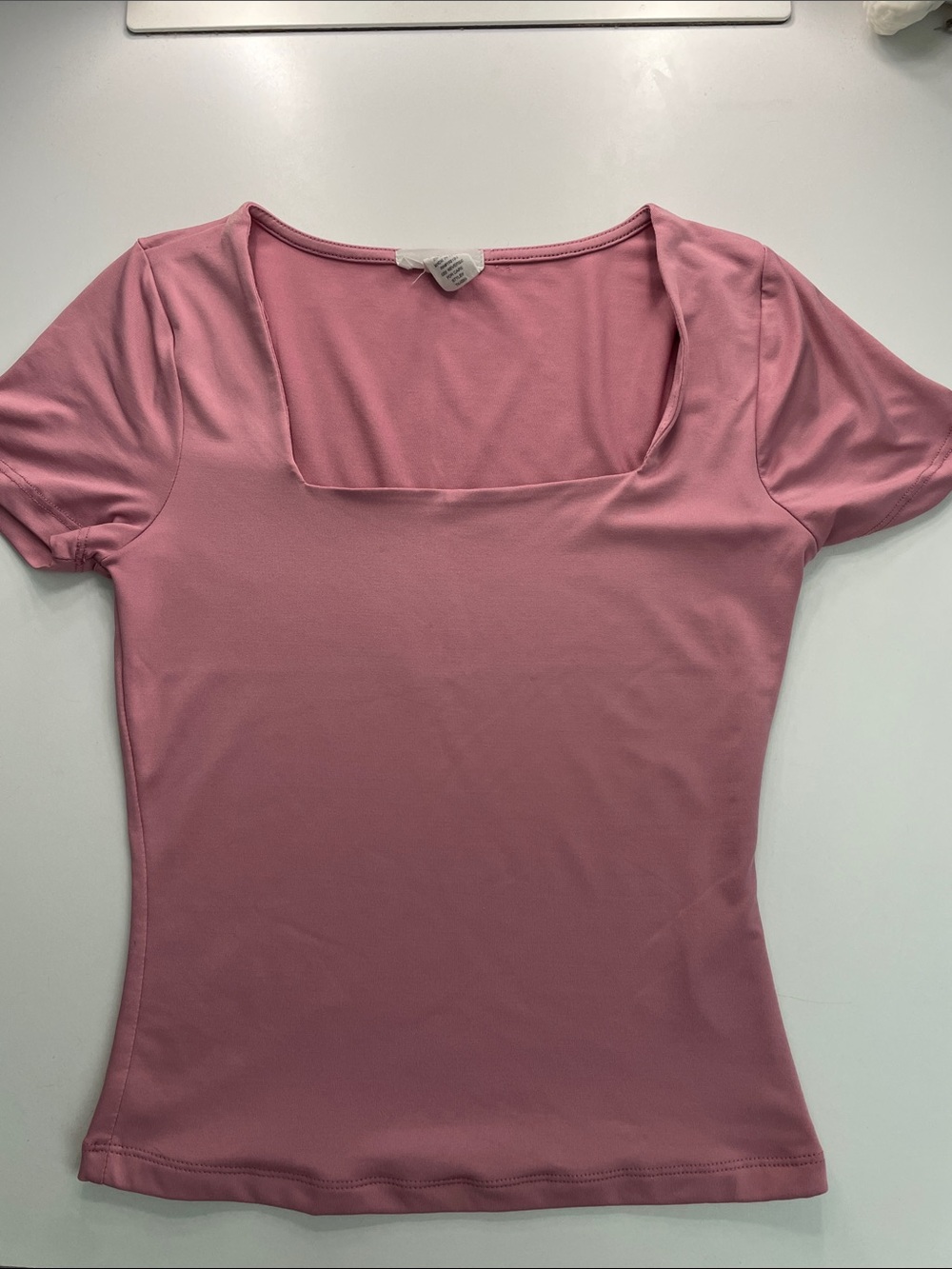 Square neck t shirt